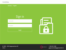 Tablet Screenshot of law.coredata.is